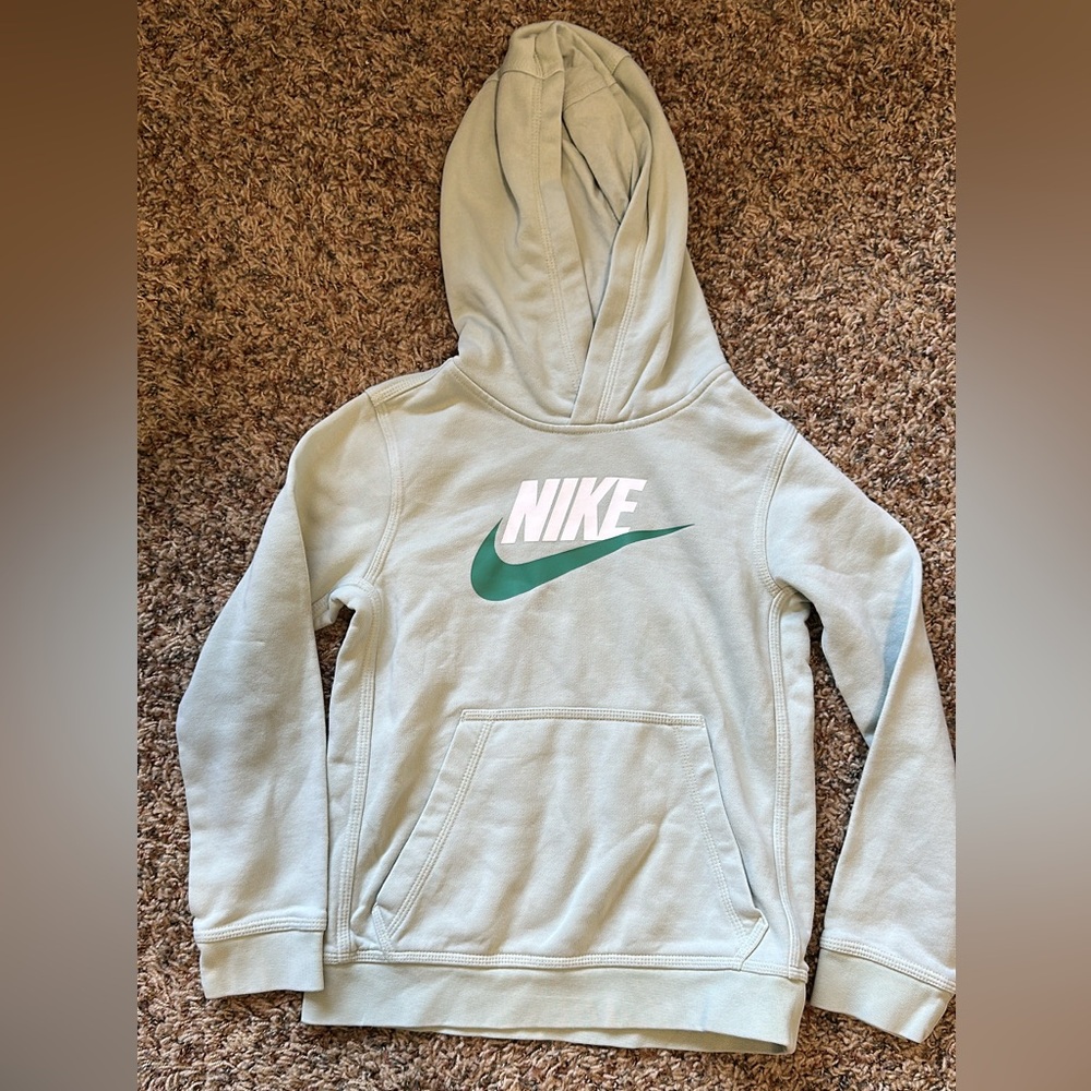 Nike Green Sweatshirt Classic Hoodie